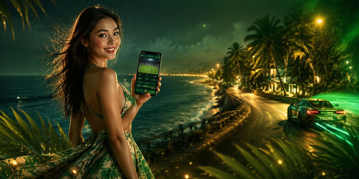 Người chơi dùng điện thoại di động đặt cược tại bãi biển Mũi Né